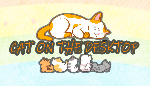 Cat On The Desktop Steam capsule image