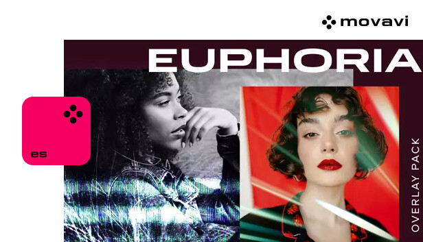 Movavi Video Editor 2024 - Euphoria Overlay Pack Steam capsule image