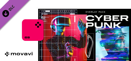 Movavi Video Editor 2024 - Cyberpunk Overlay Pack Steam header image