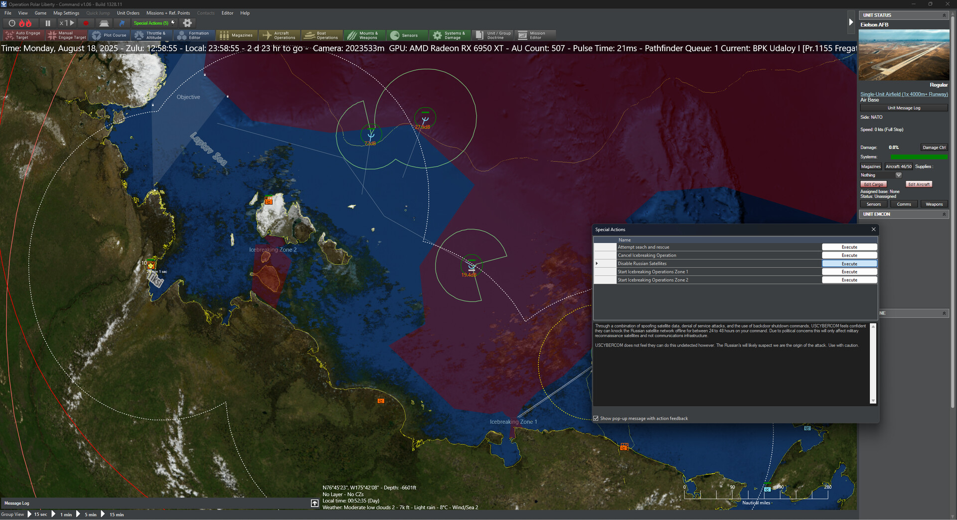 Command Modern Operations SC Icebreakers