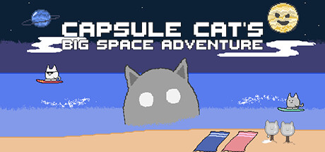Capsule Cat's Big Space Adventure Steam header image