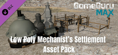 MAX Low Poly Mechanist's Settlement header image