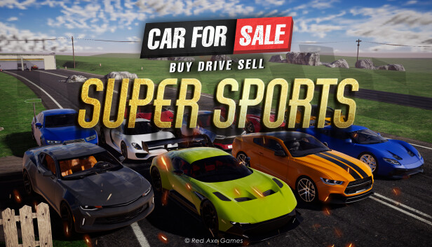 Car For Sale Simulator 2023 - Super Sports DLC Steam capsule image