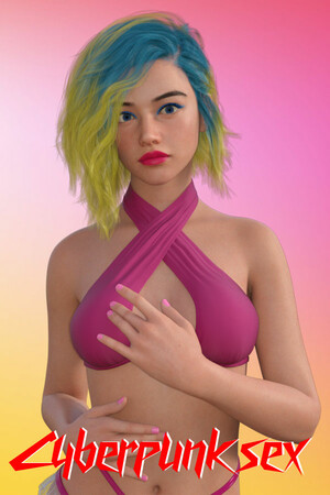 Cyberpunk sex cover art