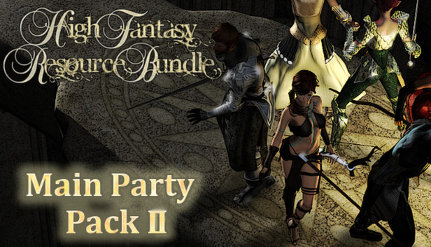 RPG Maker VX Ace - High Fantasy Main Party Pack II Steam capsule image