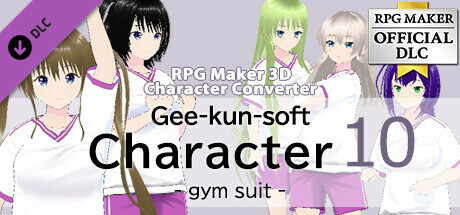 RPG Maker 3D Character Converter - Gee-kun-soft character 10 gym suit Steam header image