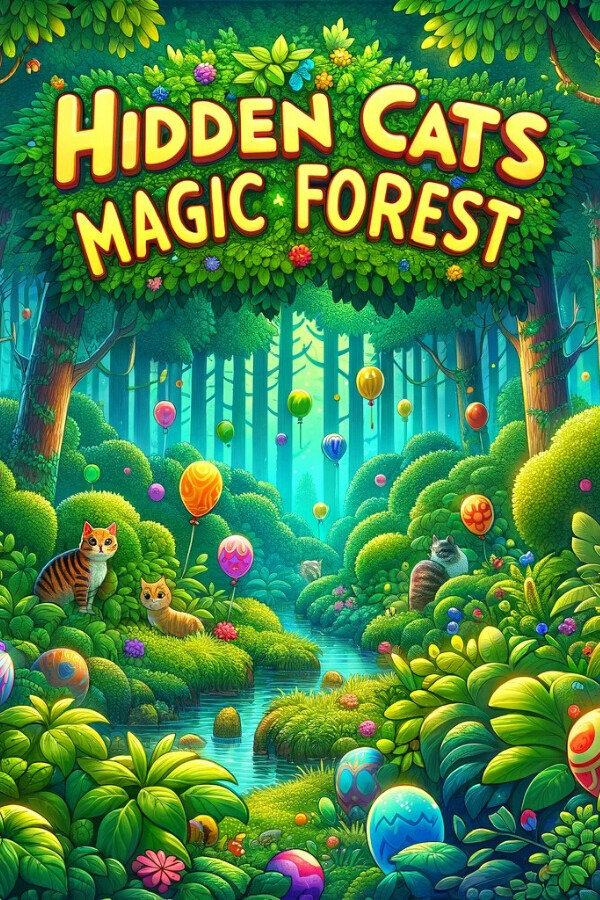 Hidden Cats: Magic Forest