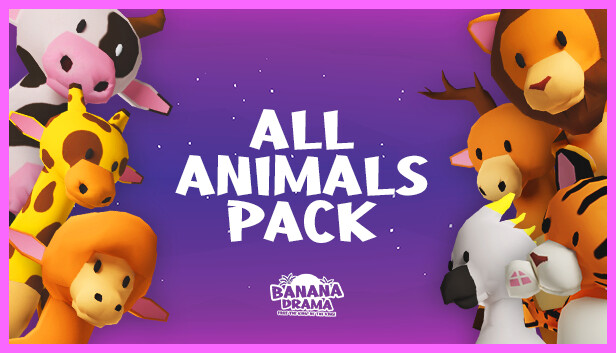 Banana Drama - All Animals Pack Steam capsule image
