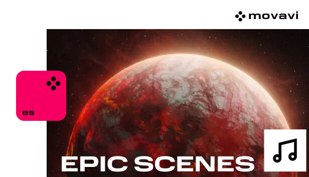 Movavi Video Suite 2024 - Epic Scenes Music Pack Steam capsule image