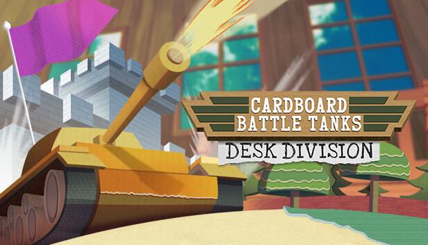 Cardboard Battle Tanks: Desk Division Steam capsule image