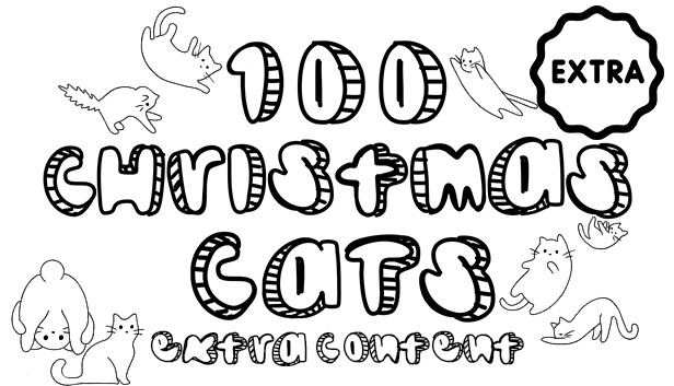100 Christmas Cats - Extra Content Steam capsule image