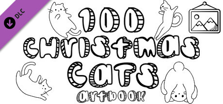 100 Christmas Cats - Artbook header image