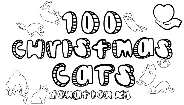 100 Christmas Cats - Donation XL Steam capsule image