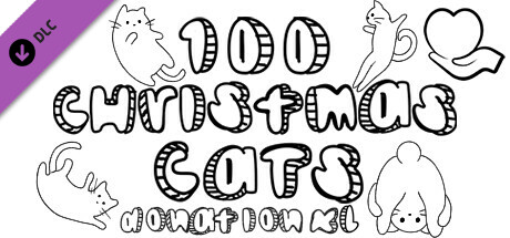 100 Christmas Cats - Donation XL header image