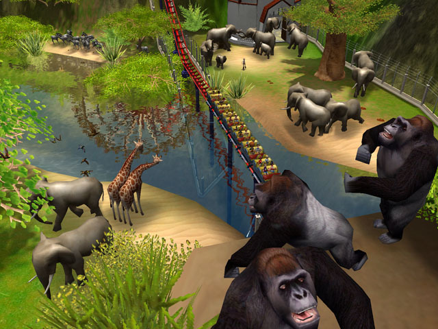 Rollercoaster Tycoon 3, Wild!, Career Mode, Scenario 5, Zoo Rescue