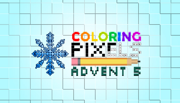Coloring Pixels - Advent 5 Pack Steam capsule image