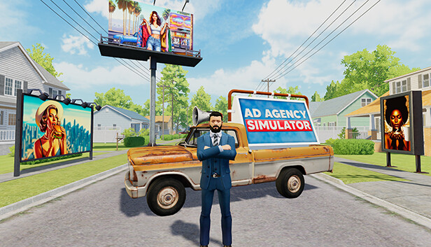 Ad Agency Simulator Steam capsule image