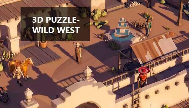 3D PUZZLE - Wild West