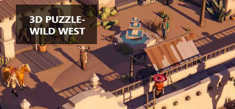 3D PUZZLE - Wild West Steam header image