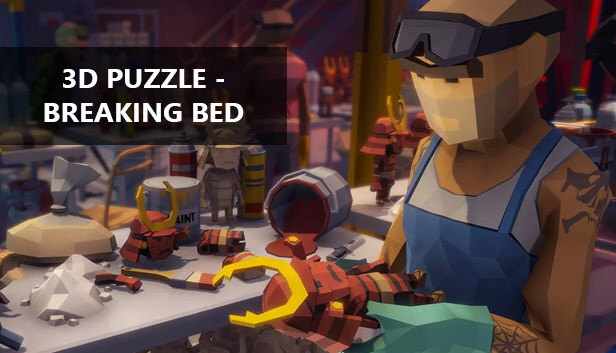 3D PUZZLE - Breaking Bed Steam capsule image
