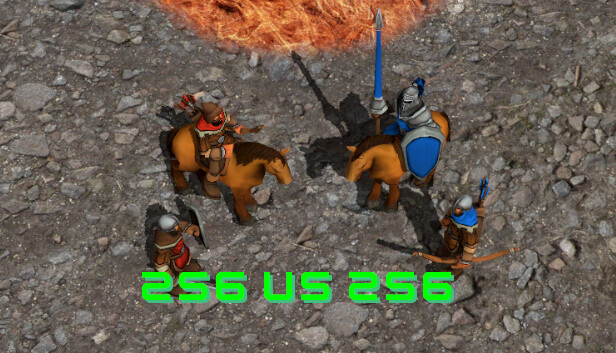 256vs256 Steam capsule image