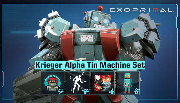 Exoprimal - Krieger Alpha Tin Machine Set Steam capsule image