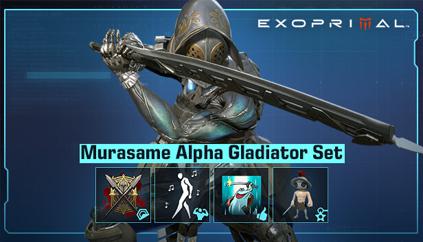 Exoprimal - Murasame Alpha Gladiator Set Steam capsule image