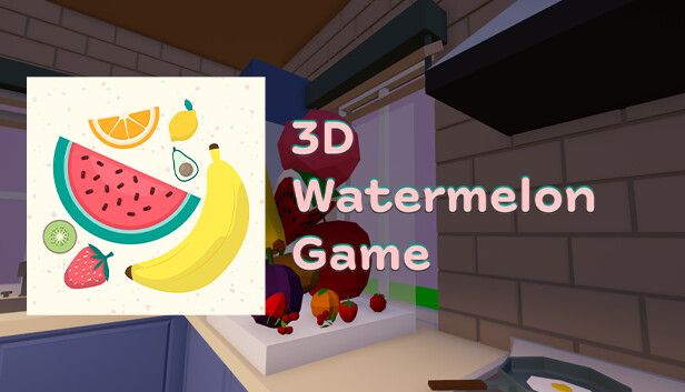 3D Watermelon Game Steam capsule image