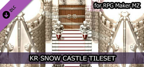 RPG Maker MZ - KR Snow Castle Tileset header image