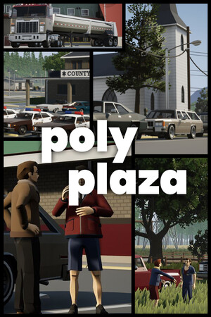 Poly Plaza mobile game logo