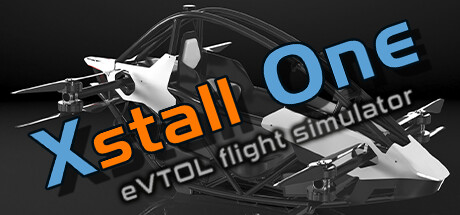 Xstall One - eVTOL flight simulator Steam header image