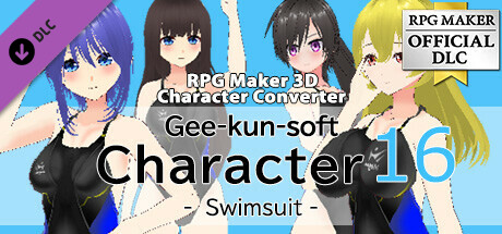 RPG Maker 3D Character Converter - Gee-kun-soft character 16 Swimsuit Steam header image