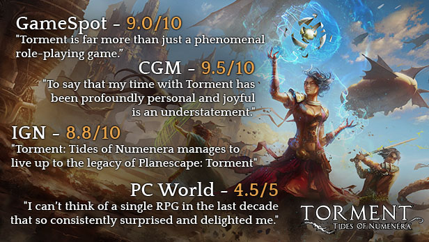 Torment: Tides of Numenera on Steam