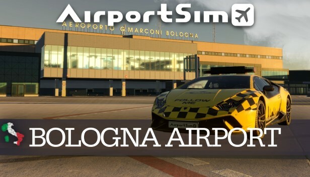 AirportSim - Bologna Airport Steam capsule image