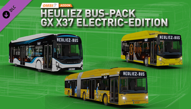 OMSI 2 Add-on Heuliez Bus-Pack GX x37 Elektro-Edition Steam capsule image