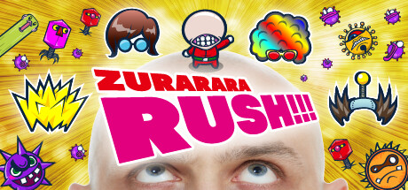 Zurarararush!!! Steam header image