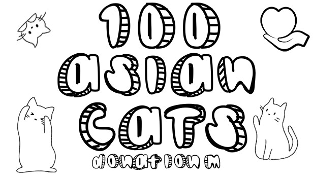100 Asian Cats - Donation M Steam capsule image