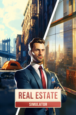 Carátula de REAL ESTATE Simulator - FROM BUM TO MILLIONAIRE