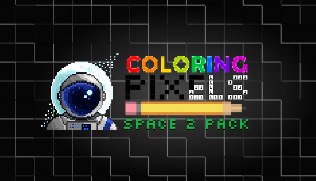 Coloring Pixels - Space 2 Pack Steam capsule image