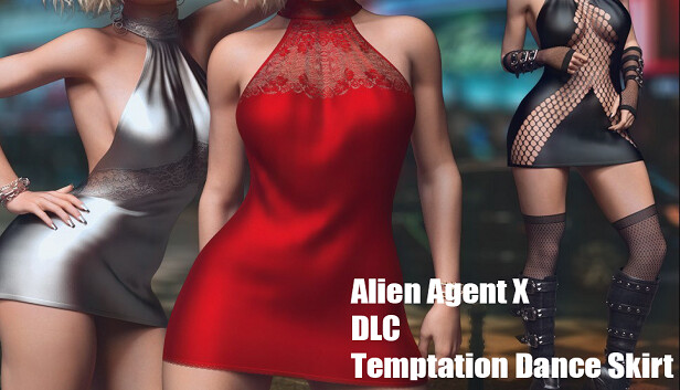 Alien Agent X DLC Temptation Dance Skirt Steam capsule image