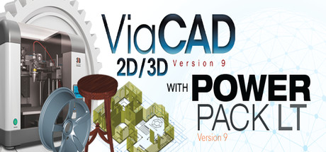 Punch! ViaCAD 2D/3D v9 + 3D Printing PowerPack LT