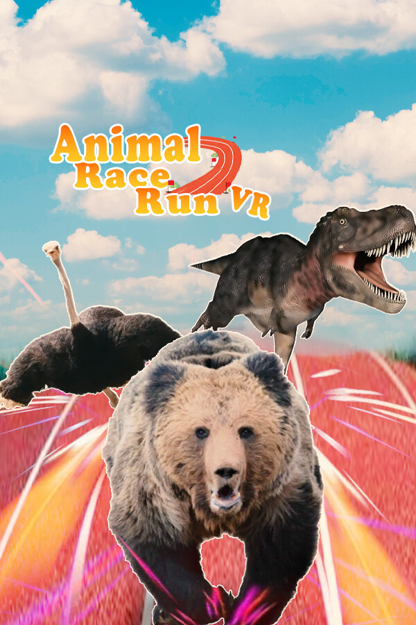 Animal Race Run VR