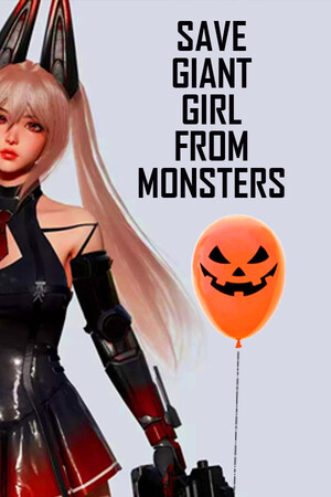 Save Giant Girl from monsters cover art
