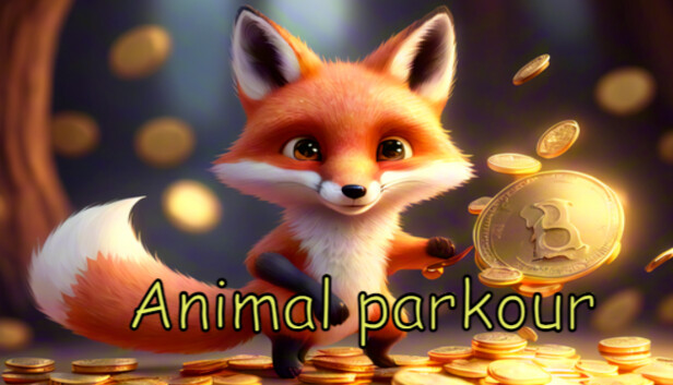 Animal parkour Steam capsule image