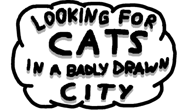 Looking For Cats In a Badly Drawn City