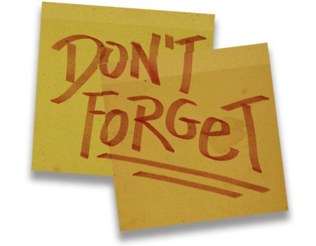 Don't Forget