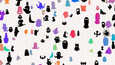 A screenshot of Doodle Harmony Ghosts