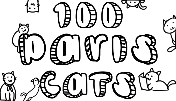 100 Paris Cats Steam capsule image
