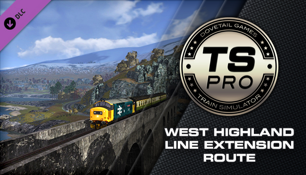 Train Simulator: West Highland Line Extension Route Add-On Steam capsule image