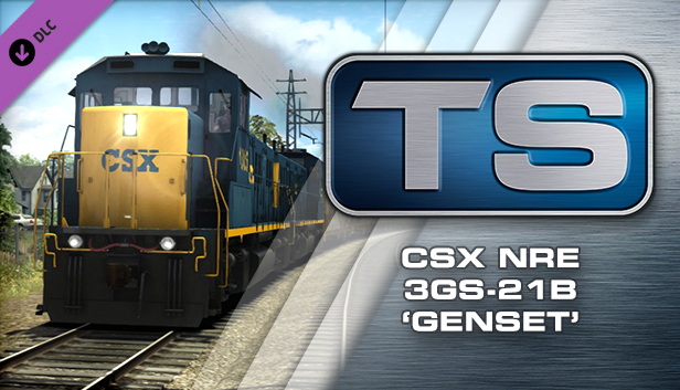 Train Simulator: CSX NRE 3GS-21B 'Genset' Loco Add-On Steam capsule image